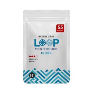 ЛЕДЯНАЯ МЯТА / LOOP ICE COLD НИКОТИНОВЫЕ ПЛАСТИНКИ 12 МГ